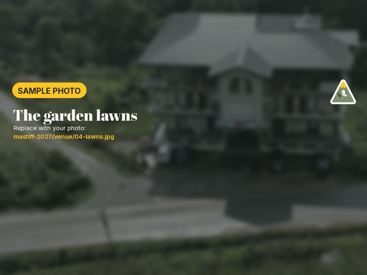 The garden lawns